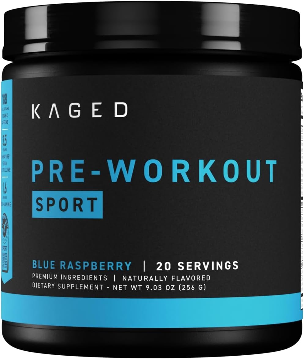 Kaged Pre-Kaged Sport Review: The Ultimate Endurance Boost for Cardio and Weightlifting