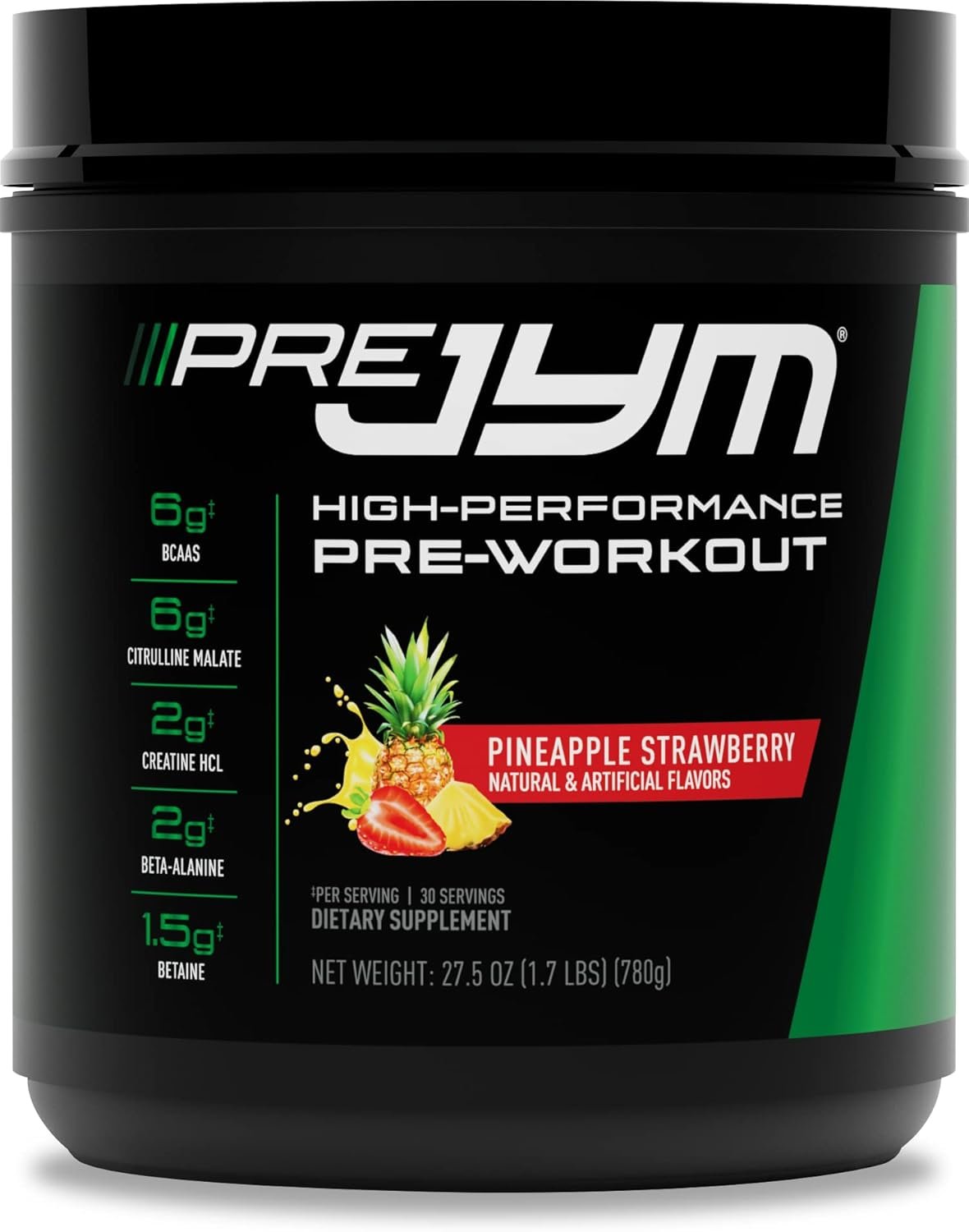 PRE JYM 30 Servings – Pineapple Strawberry Review