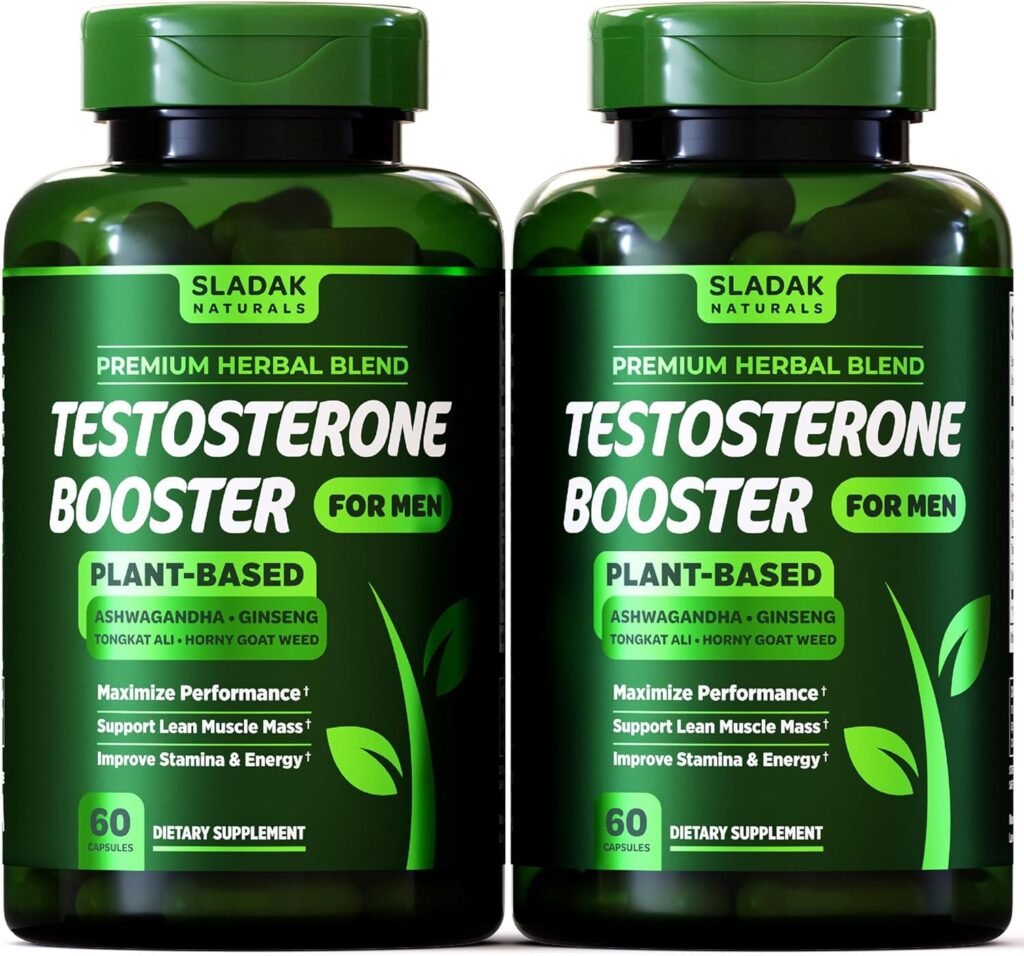 Testosterone Booster Supplement for Men - Male Enhancing Test Boost - Ashwagandha, L-Arginine, Tongkat Ali, Tribulus + More - Workout, Build Muscle, Strength, Energy  Performance - 2 Month Supply Testosterone Booster Supplement for Men - Male Enhancing Test Boost - Ashwagandha, L-Arginine, Tongkat Ali, Tribulus + More - Workout, Build Muscle, Strength, Energy  Performance - 2 Month Supply