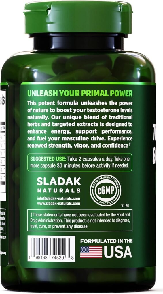 Testosterone Booster Supplement for Men - Male Enhancing Test Boost - Ashwagandha, L-Arginine, Tongkat Ali, Tribulus + More - Workout, Build Muscle, Strength, Energy  Performance - 2 Month Supply Testosterone Booster Supplement for Men - Male Enhancing Test Boost - Ashwagandha, L-Arginine, Tongkat Ali, Tribulus + More - Workout, Build Muscle, Strength, Energy  Performance - 2 Month Supply