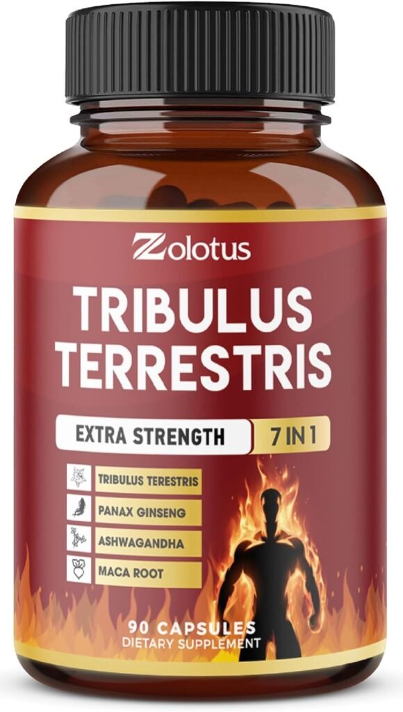 Zolotus Tribulus Terrestris, 8650mg Per Capsule, High Potency with Ashwagndha, Panax Ginseng, Saw Palmetto, Maca, Shilajit. Boost Energy, Mood, Stamina  Performance, for Men  Women, 3 Months Supply. Zolotus Tribulus Terrestris, 8650mg Per Capsule, High Potency with Ashwagndha, Panax Ginseng, Saw Palmetto, Maca, Shilajit. Boost Energy, Mood, Stamina  Performance, for Men  Women, 3 Months Supply.